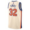 Dres New York Knicks Karl Anthony Towns Nike 2025-26 City Edition Bijela Swingman